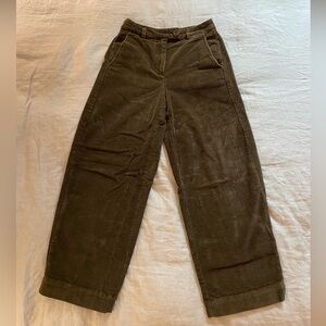 Toast UK Barrel Leg Corduroy Trousers in UK8/ US4